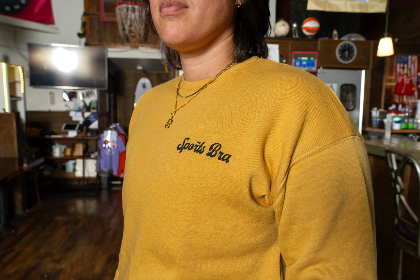 The Sports Bra Restaurant & Bar The Sports Bra Crewneck Sweatshirt (Copy) (Copy) Sweatshirts