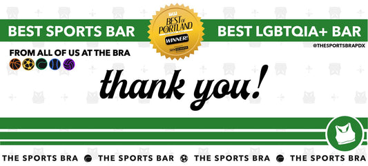 The Sports Bra Restaurant & Bar We're all winners, baby! 