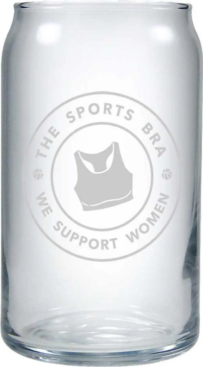 The Sports Bra Restaurant & Bar 16oz "Original" Logo Glasses  Drinking Glass