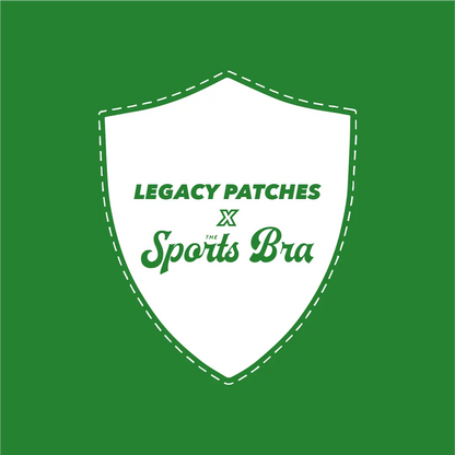 The Sports Bra Restaurant & Bar Legacy Patch #001 | TITLE IX and Patty Matsu Mink | 100% Proceeds Fundraising for Athlete Ally Non Profit  Legacy Patches