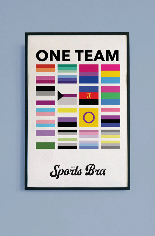 The Sports Bra Restaurant & Bar One Team Poster 