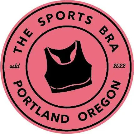 The Sports Bra Restaurant & Bar Original Logo Sticker Pink-1-sticker Sticker