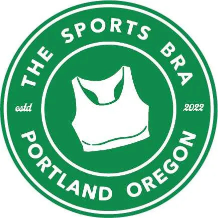 The Sports Bra Restaurant & Bar Original Logo Sticker Green-1-sticker Sticker