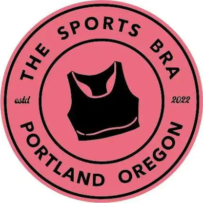 The Sports Bra Restaurant & Bar Original Logo Sticker Pink-1-sticker Sticker
