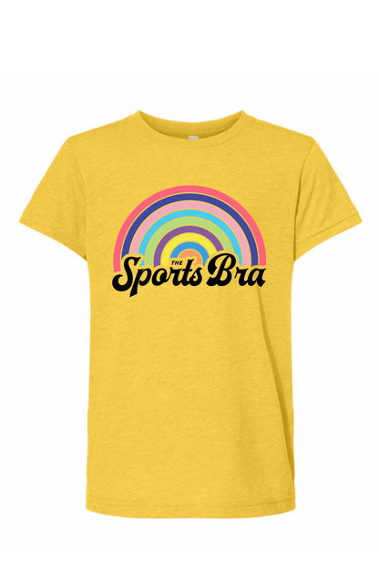 The Sports Bra Restaurant & Bar Pride Rainbow Youth Tee 