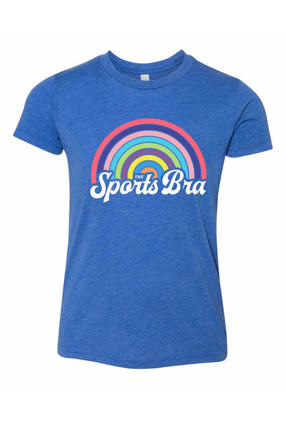 The Sports Bra Restaurant & Bar Pride Rainbow Youth Tee 