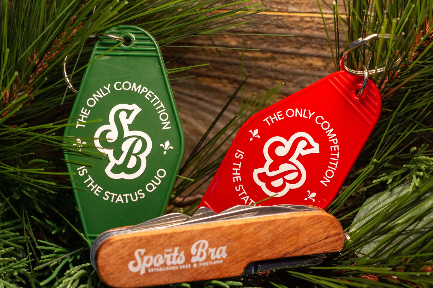 The Sports Bra Restaurant & Bar The Sports Bra "Hotel" Keychain  Accessories