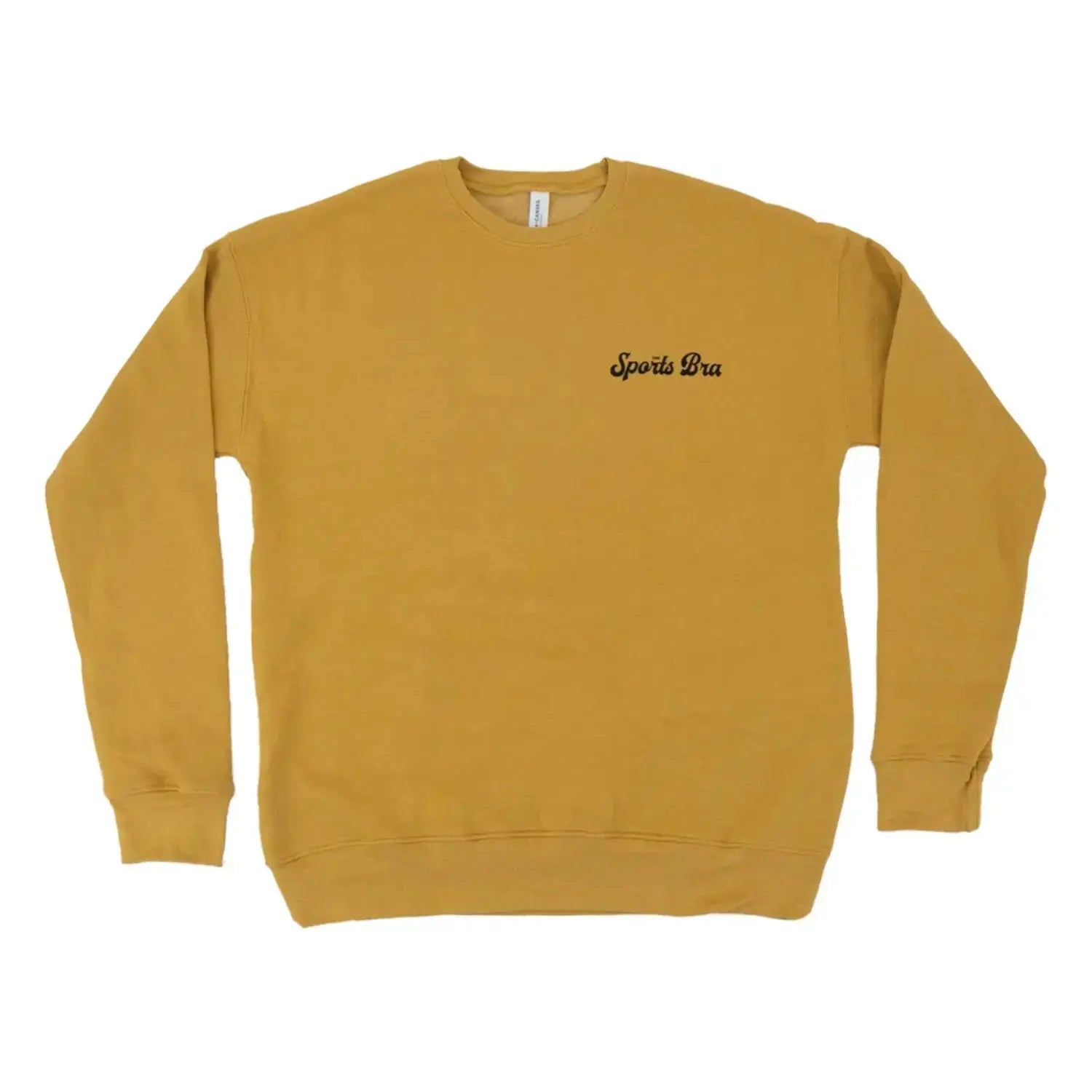 The Sports Bra Restaurant & Bar The Sports Bra Crewneck Sweatshirt (Copy) (Copy) 2XL-Heather-Mustard Sweatshirts