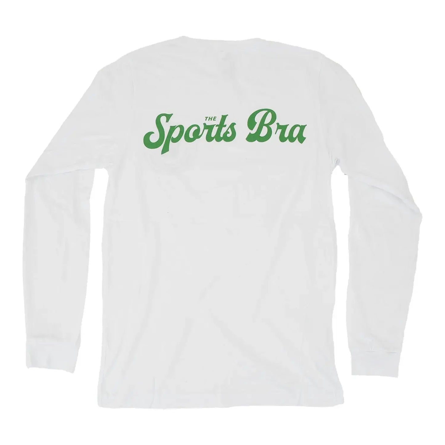 The Sports Bra Restaurant & Bar The Sports Bra Long Sleeve Tee (White) 2XL Shirts & Tops