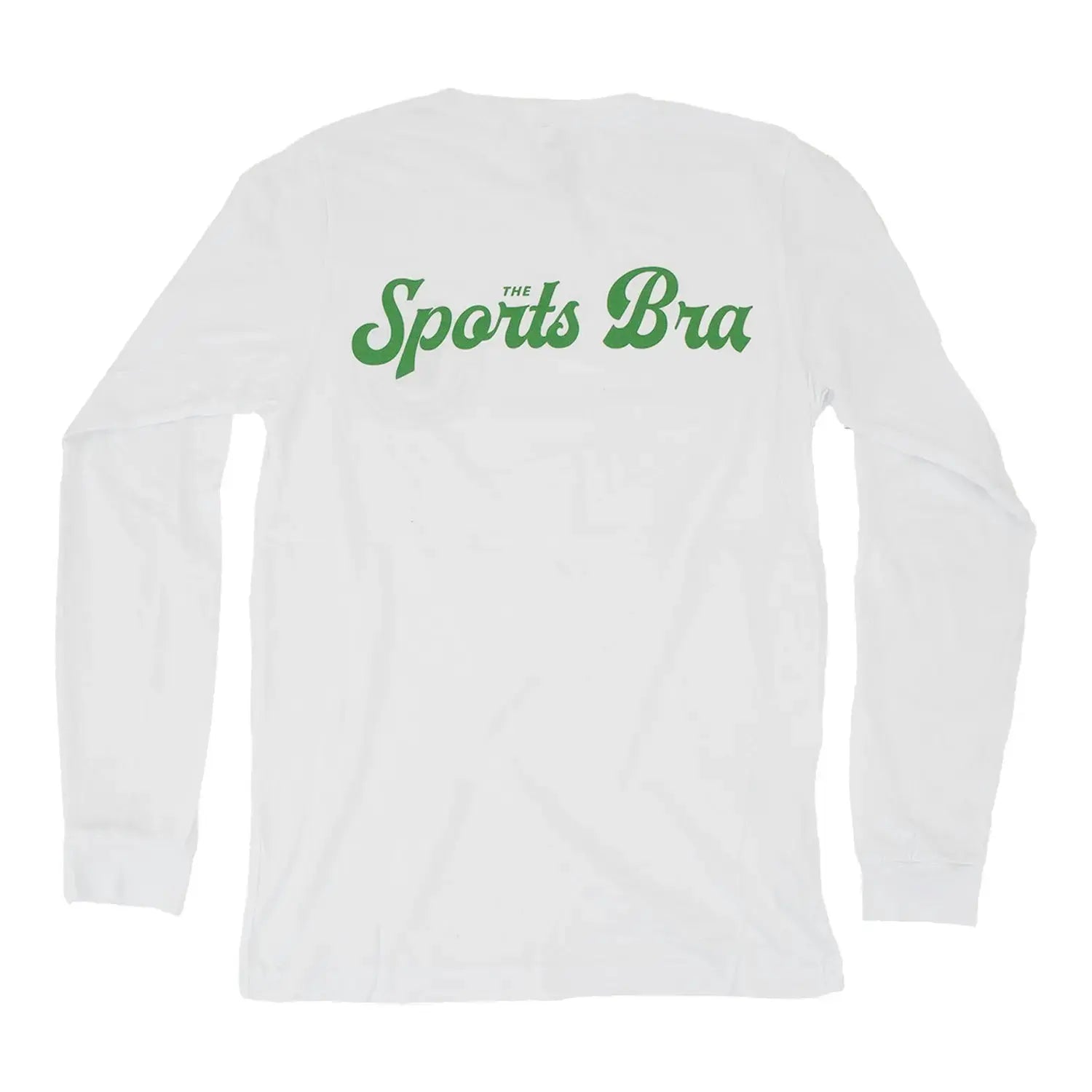 The Sports Bra Restaurant & Bar The Sports Bra Long Sleeve Tee (White) 2XL Shirts & Tops