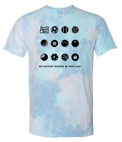 The Sports Bra Restaurant & Bar Tie Dye T-shirt 