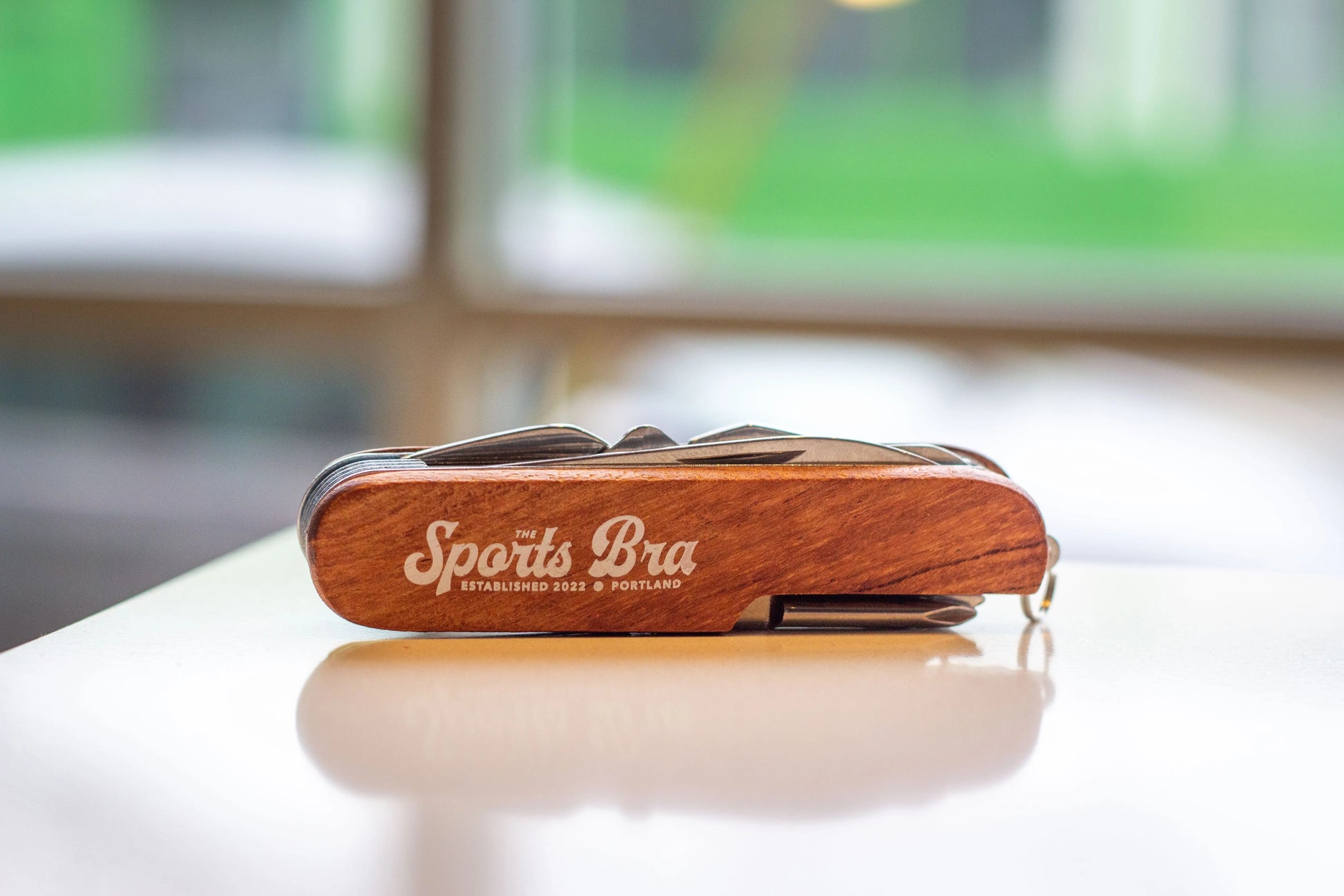 The Sports Bra Restaurant & Bar Wooden Multi-Tool | Always Useful!  Accessories