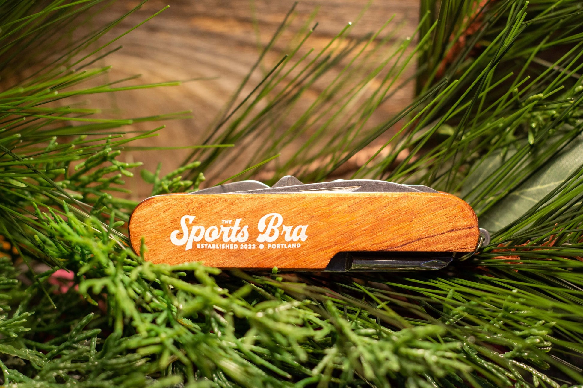 The Sports Bra Restaurant & Bar Wooden Multi-Tool | Always Useful!  Accessories